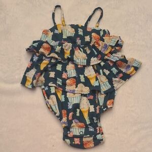 Posh Peanut Colorful Baby Romper